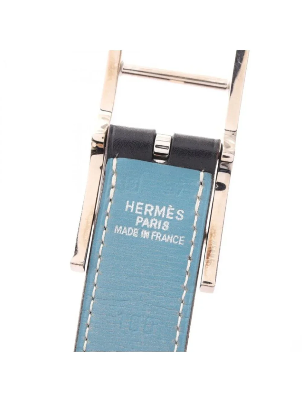 Hermes Belt Easy Hapi 3 Noir Blue Jean Calf